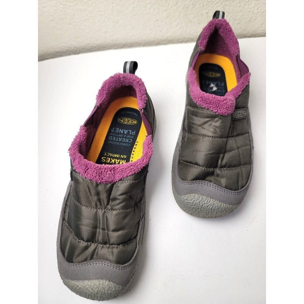 Keen Howser II Girls Insulated‎ Slip-On Slippers Lightweight Shoes Size 2